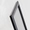 M&T Displays Opti Frame 11 in. X 17 in. Poster Size 1 in. Blk Color Profile, Mitered Corner, w/out Back Support UCP255B017x7991 - alternate 4